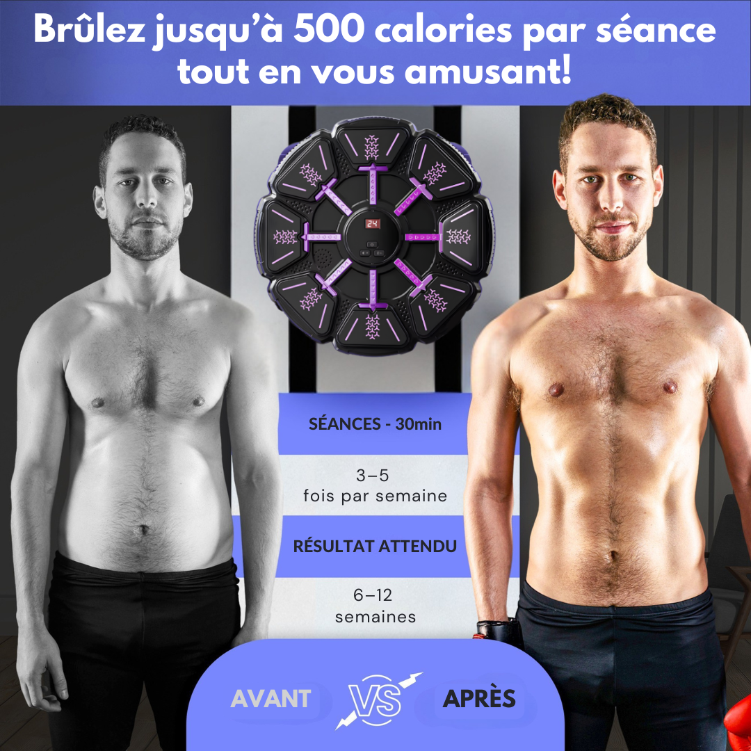 Music boxing machine + Gants Offert