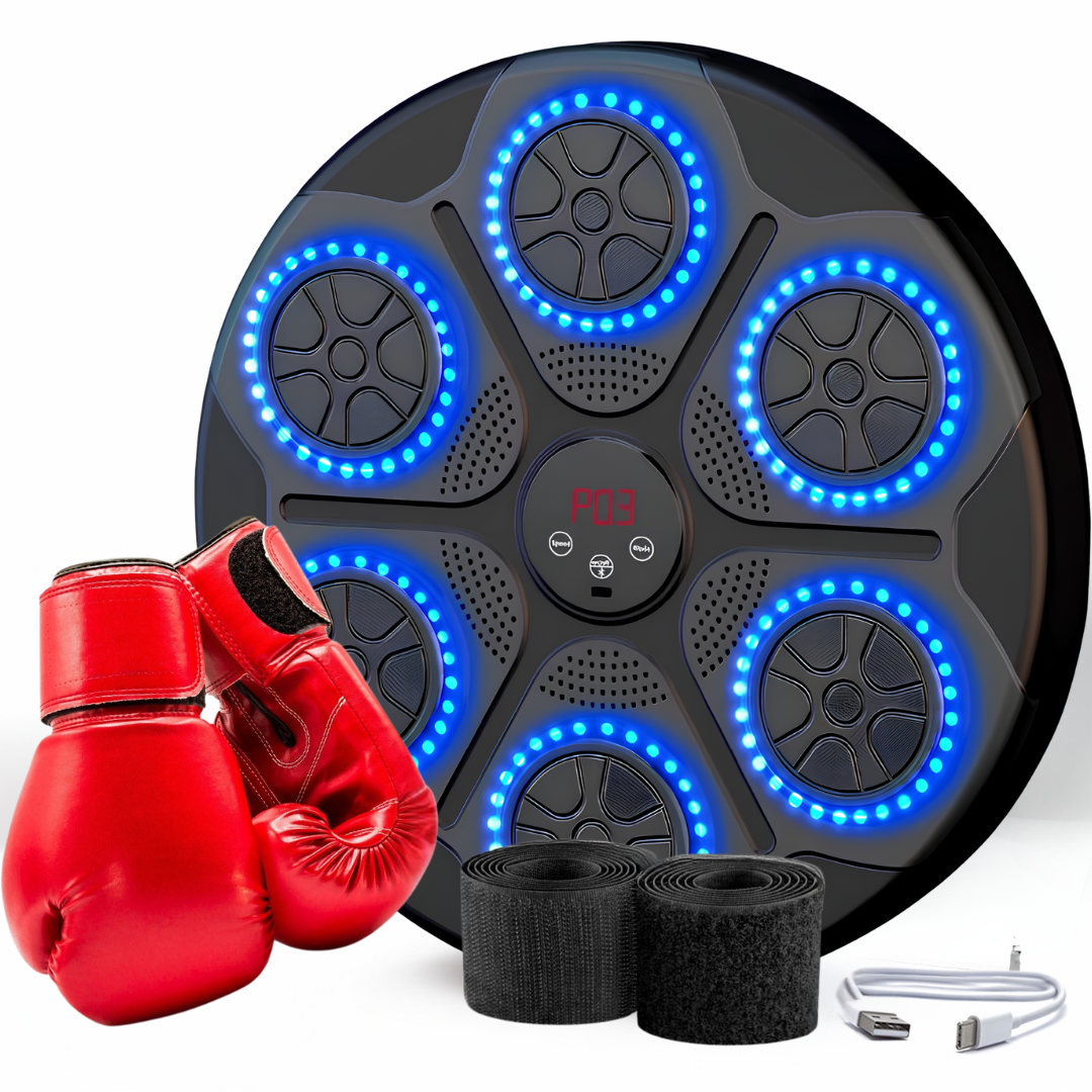 Music Boxing Machine Bluetooth Professionnel + Gants Offert