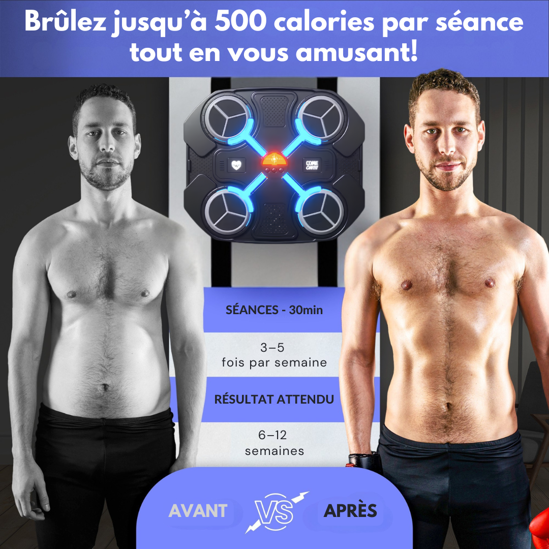 Cible de Boxe Musical Intelligent