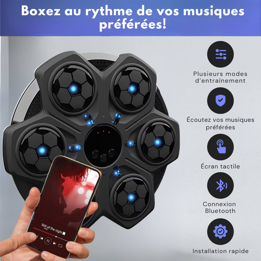 Music Boxing Machine pour Enfants - Nouveauté 2025
