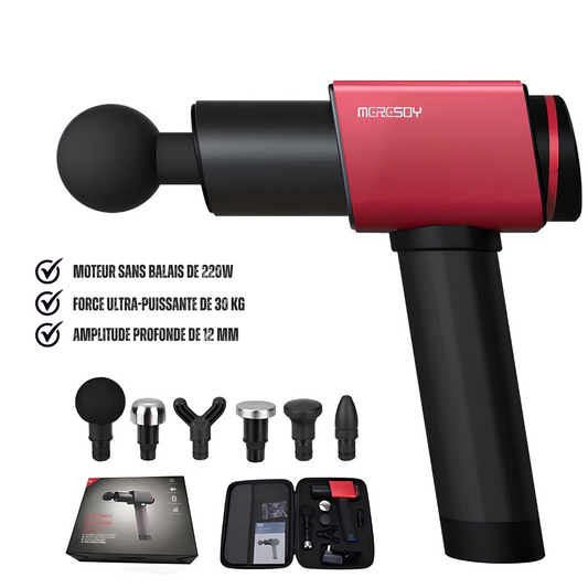 Pistolet de Massage Professionnel – Récupération et Détente Musculaire