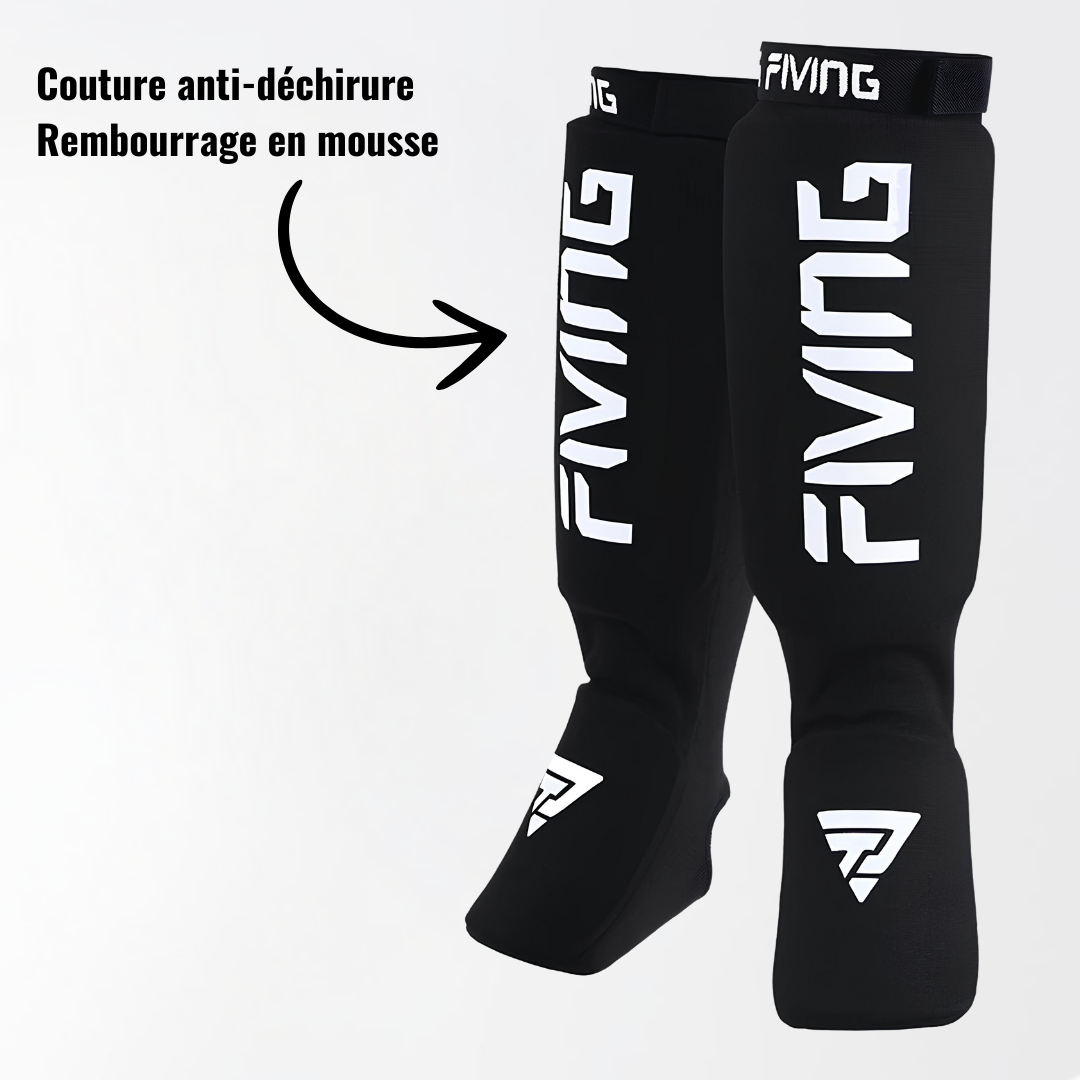 Protège-Tibias Boxe Confort Coton