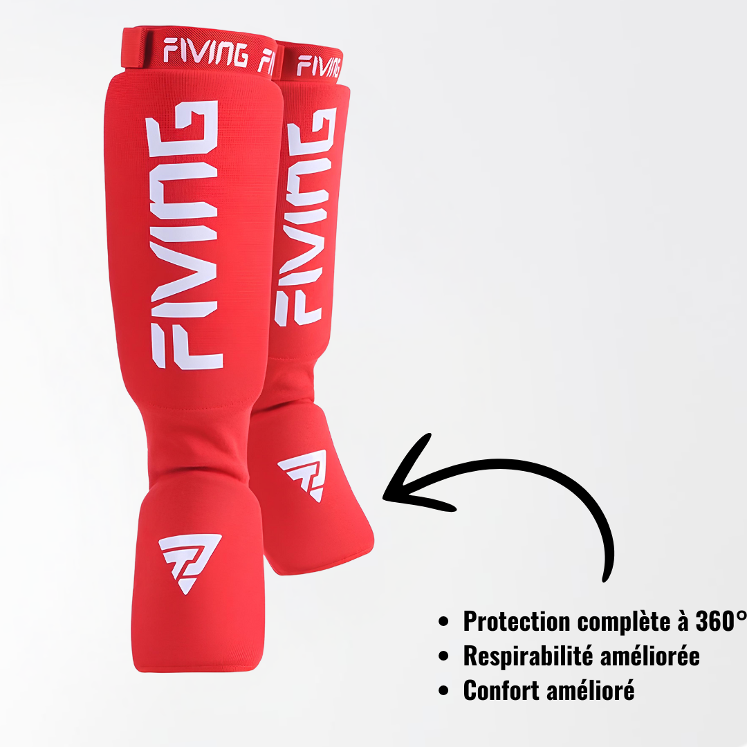 Protège-Tibias Boxe Confort Coton