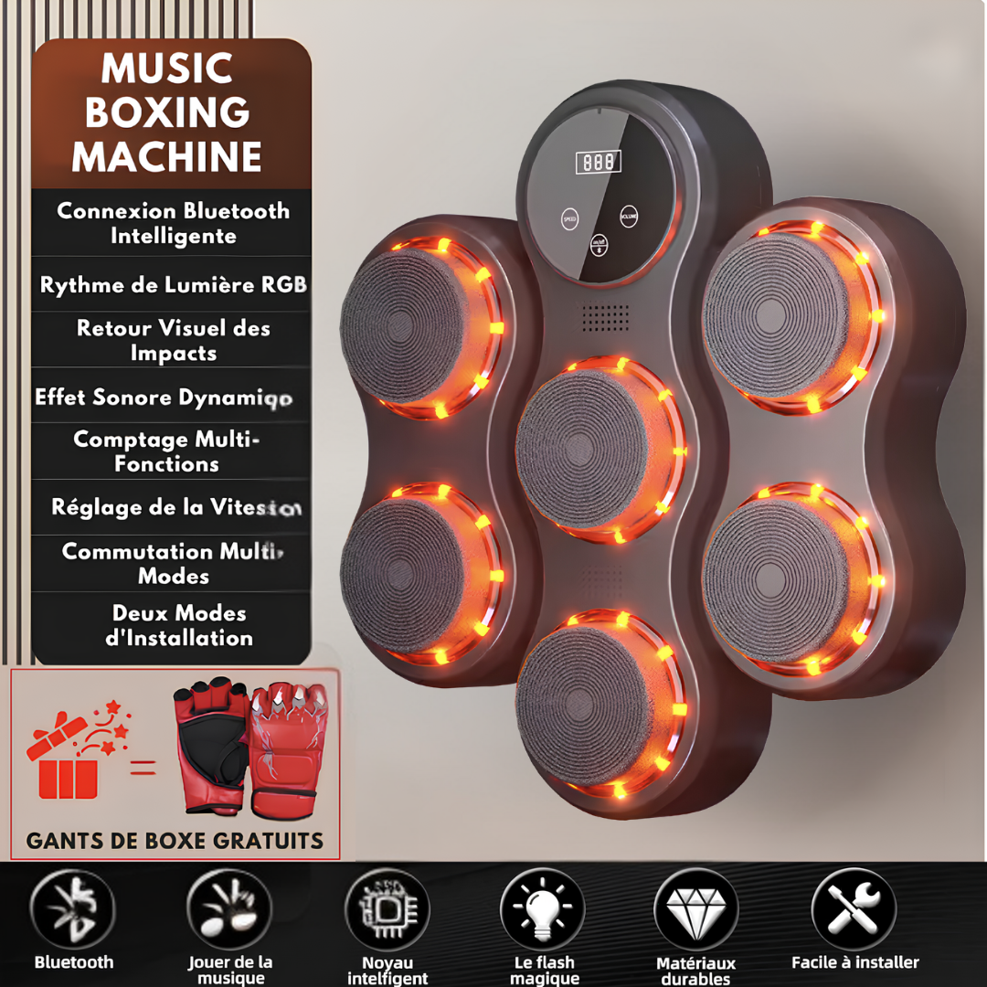 Music boxing machine Intelligente - Nouveauté 2025