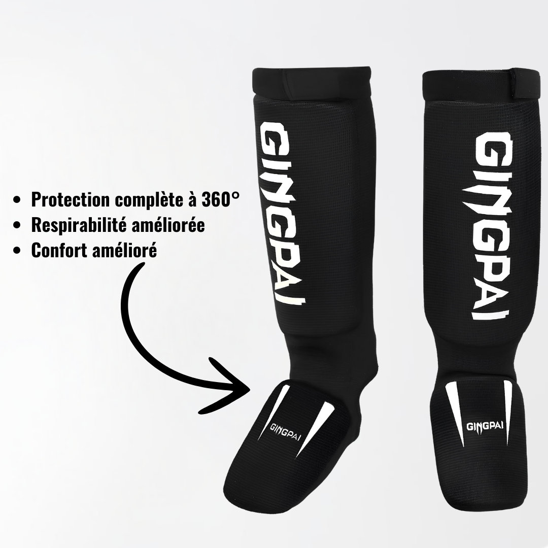 Protège-tibias Boxe en Coton Flex
