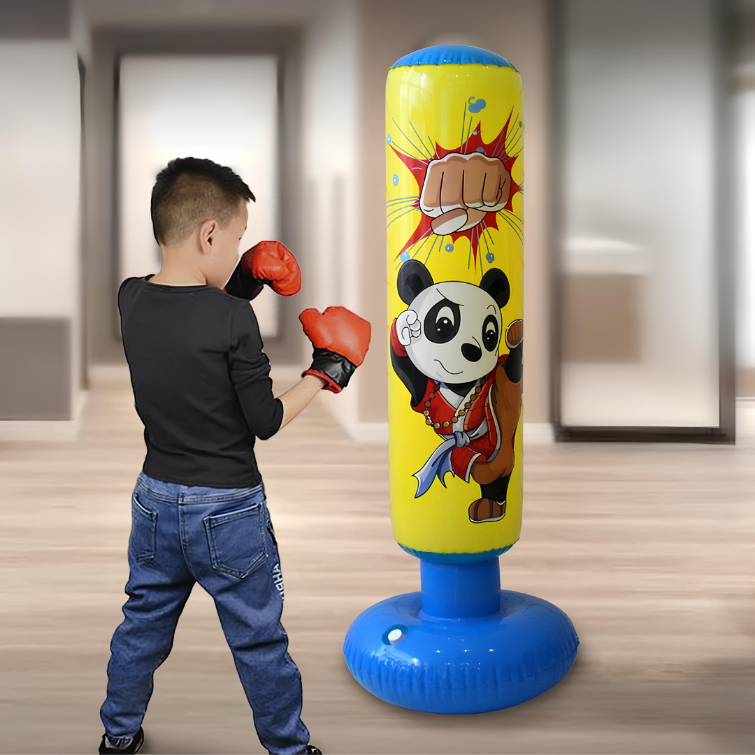 Punching ball Gonflable Pandas pour Enfants