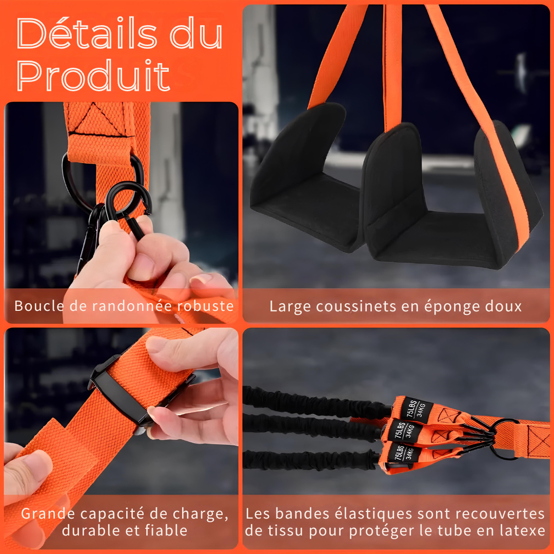 Kit de Traction assistée – Renforcement & Progression