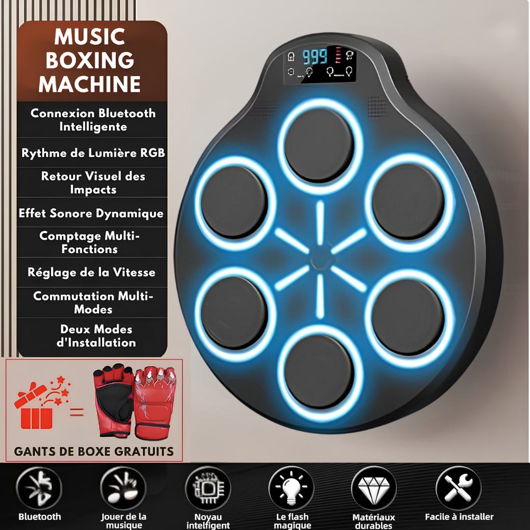 Smart Music Boxing Machine pour Adultes