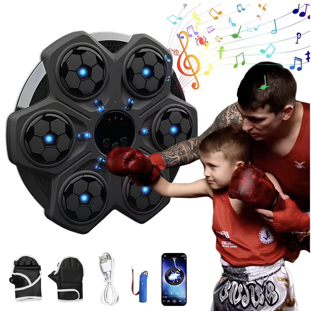 Music Boxing Machine pour Enfants - Nouveauté 2025