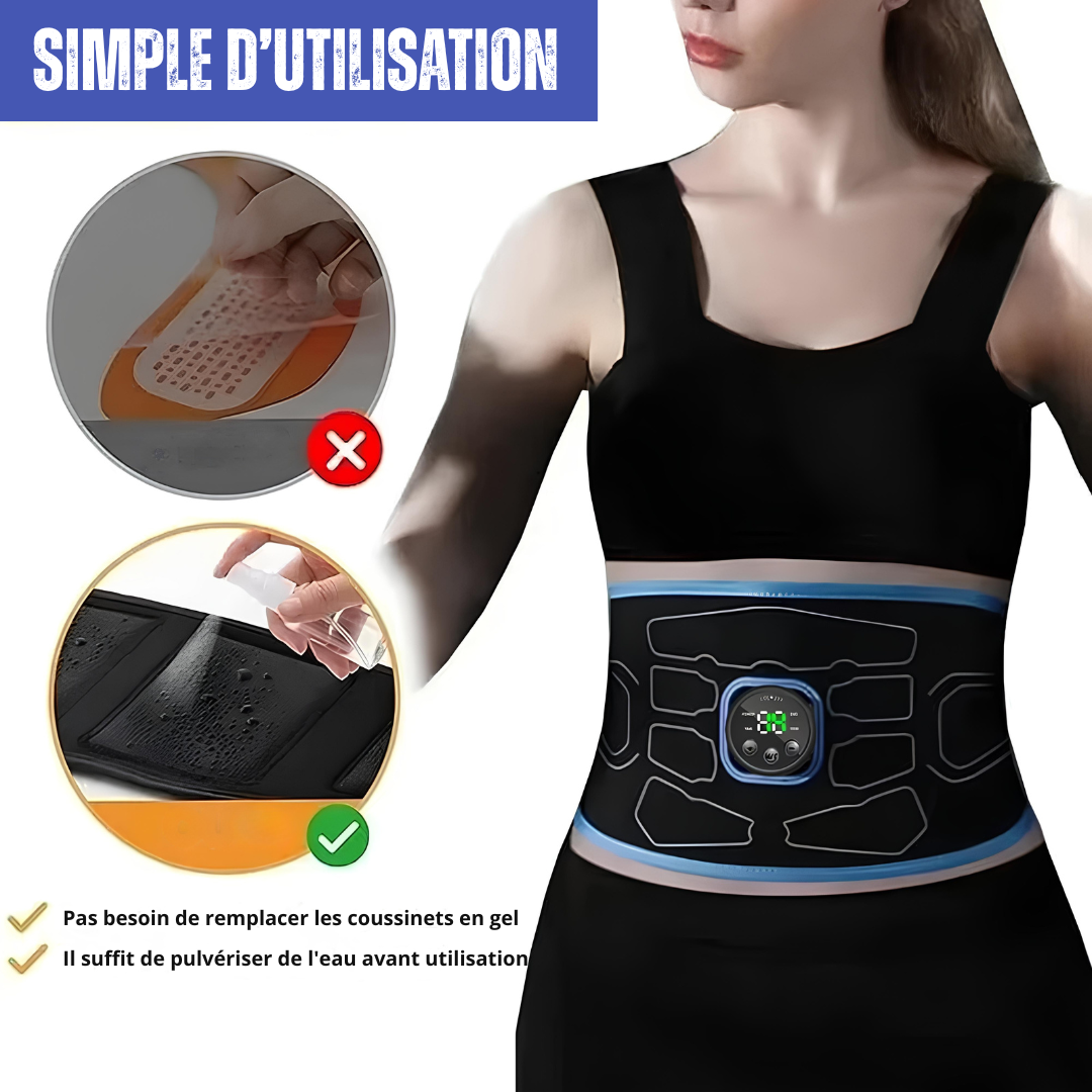 Ceinture massante EMS - Vmax