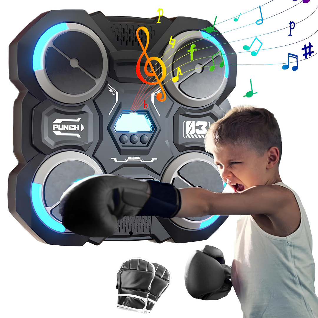 Cible Murale Musicale Boxe pour Enfants