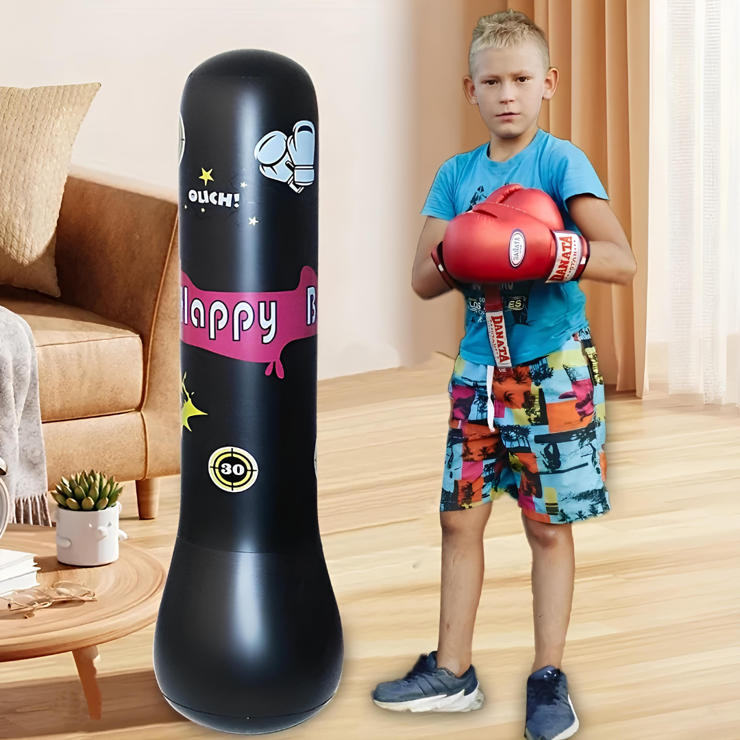 Punching ball Gonflable sur Pied pour Enfant