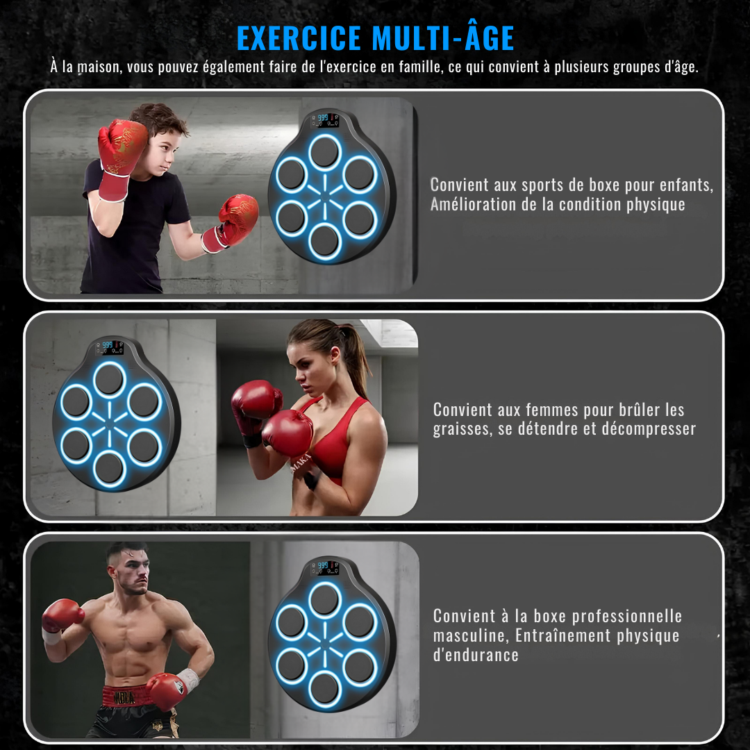 Smart Music Boxing Machine pour Adultes