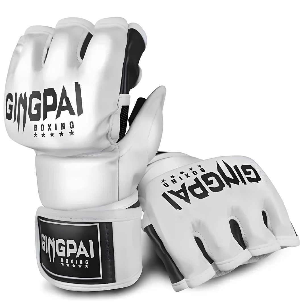 Gants MMA Blanc avec Rembourrage