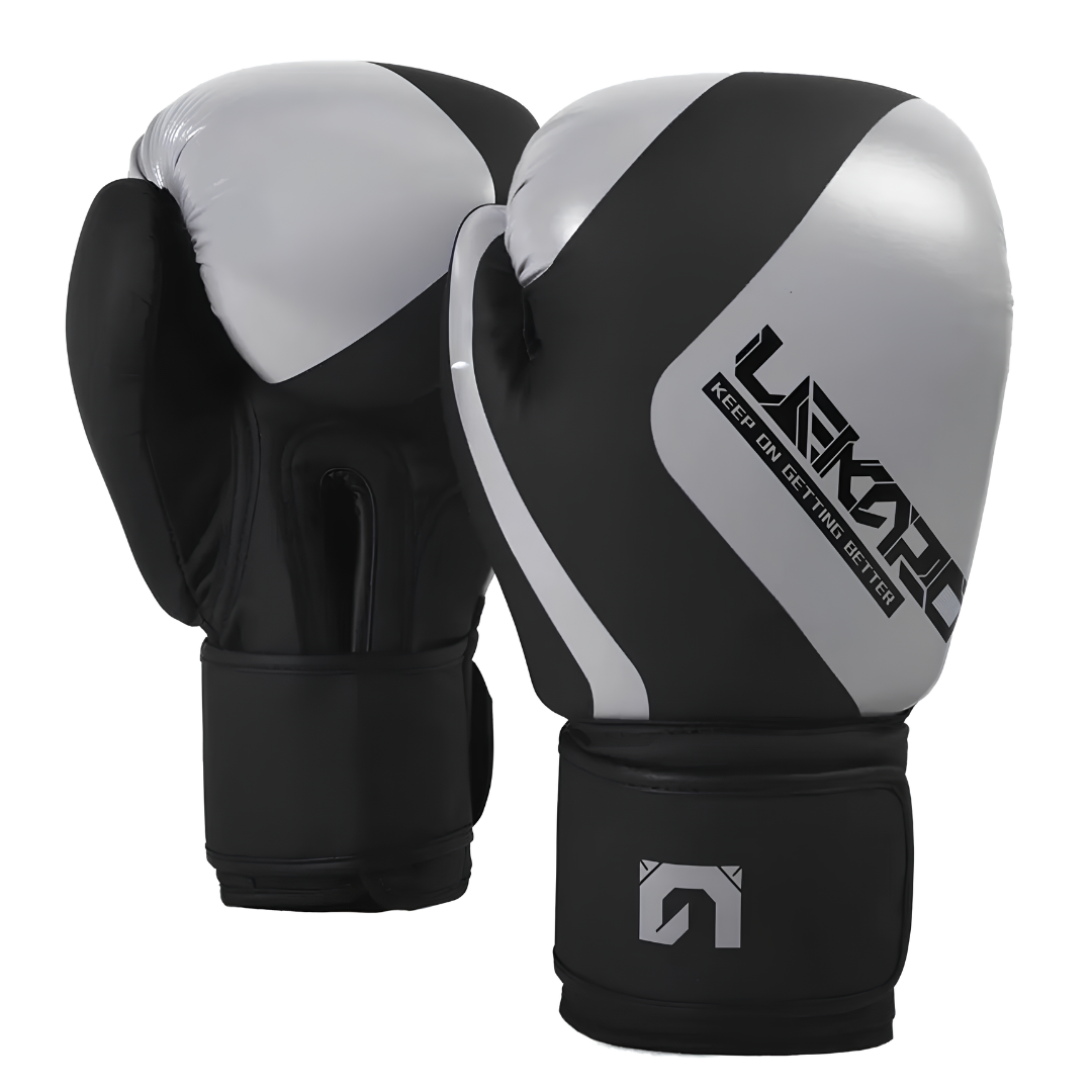 Gants de Boxe pour Débutant et Professionnels Gris