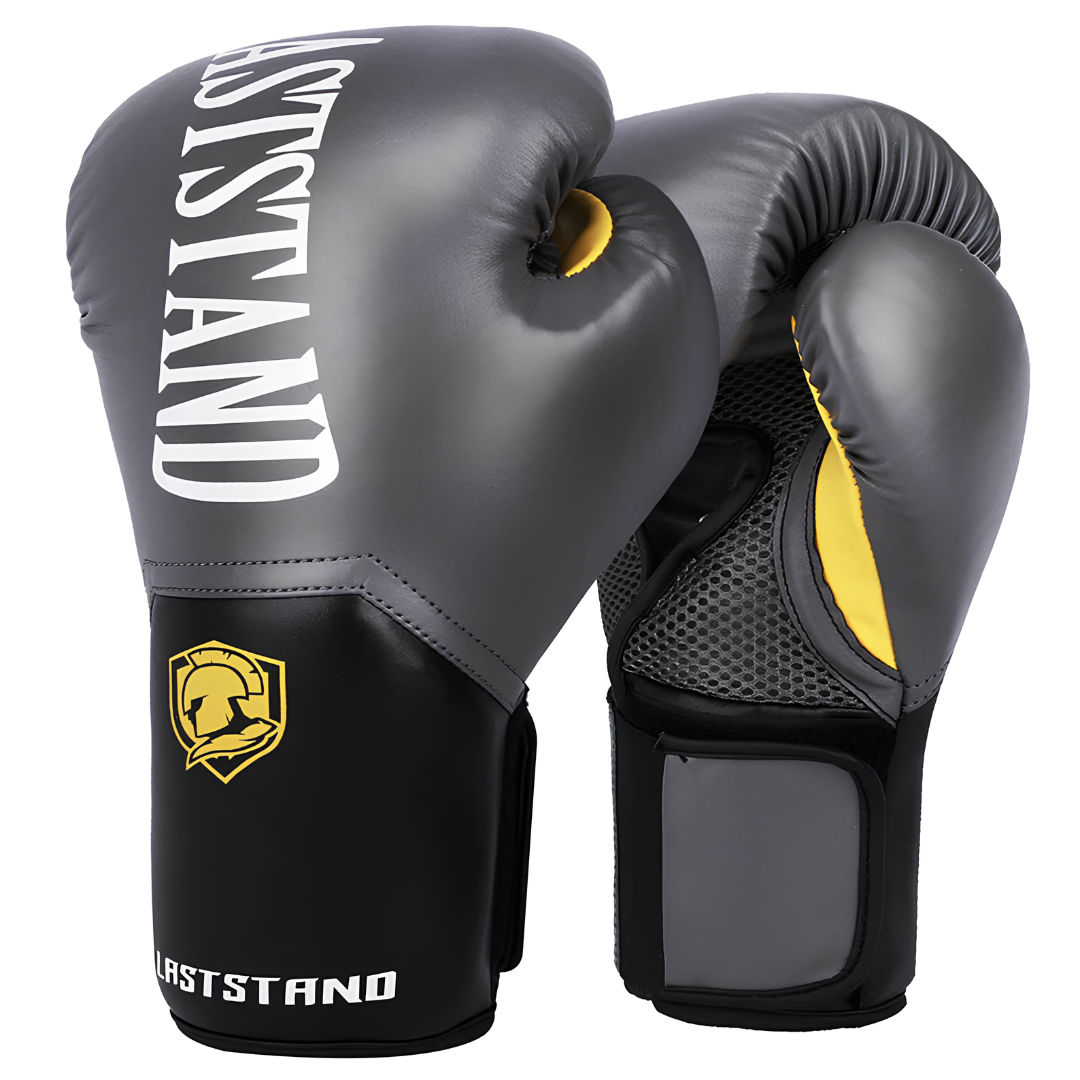 Gants de boxe pour Enfant et Adulte Gris et Noir