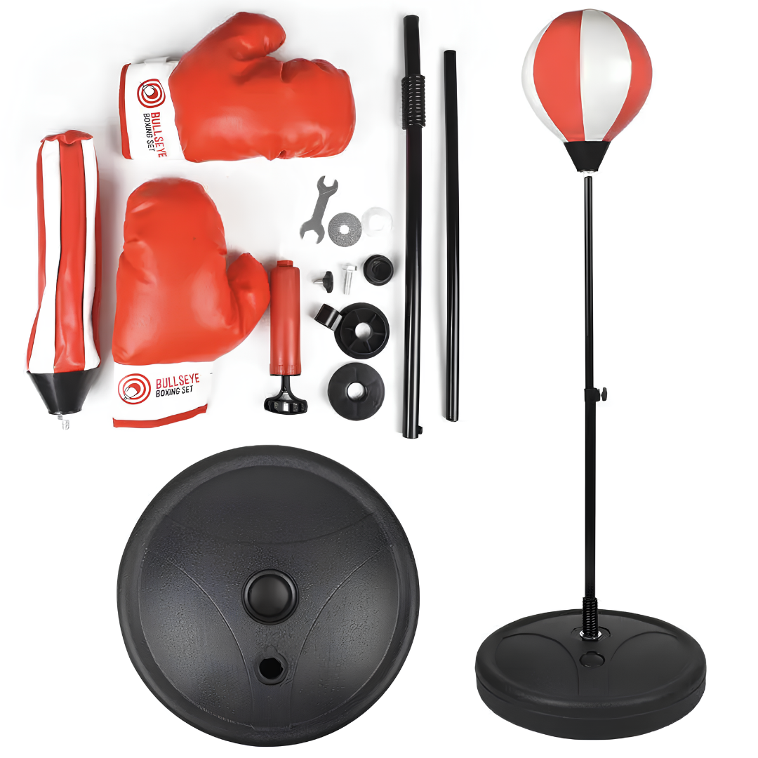 contenu du pack punching ball gonflable