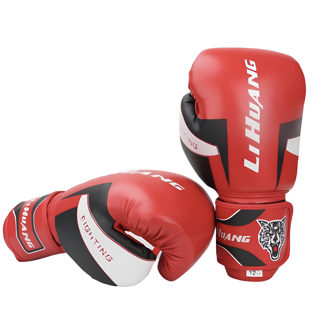 gants de boxe sport de combat rouge